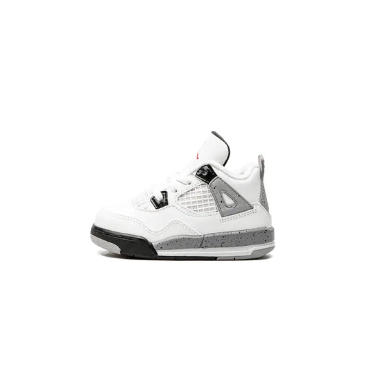 Air Jordan 4 "White / Cement" - Kids