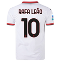 Puma AC Milan Authentic Rafa Leao Away Jersey w/ Series A Patch 24/25 (Puma White)
