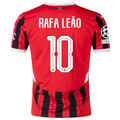 Puma AC Milan Rafael Leão Home Jersey w/ Champions League Patches 24/25 (Puma Red/Puma Black)