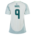 adidas Womens Mexico Raúl Jiménez Away Jersey 24/25 (Linen Green)