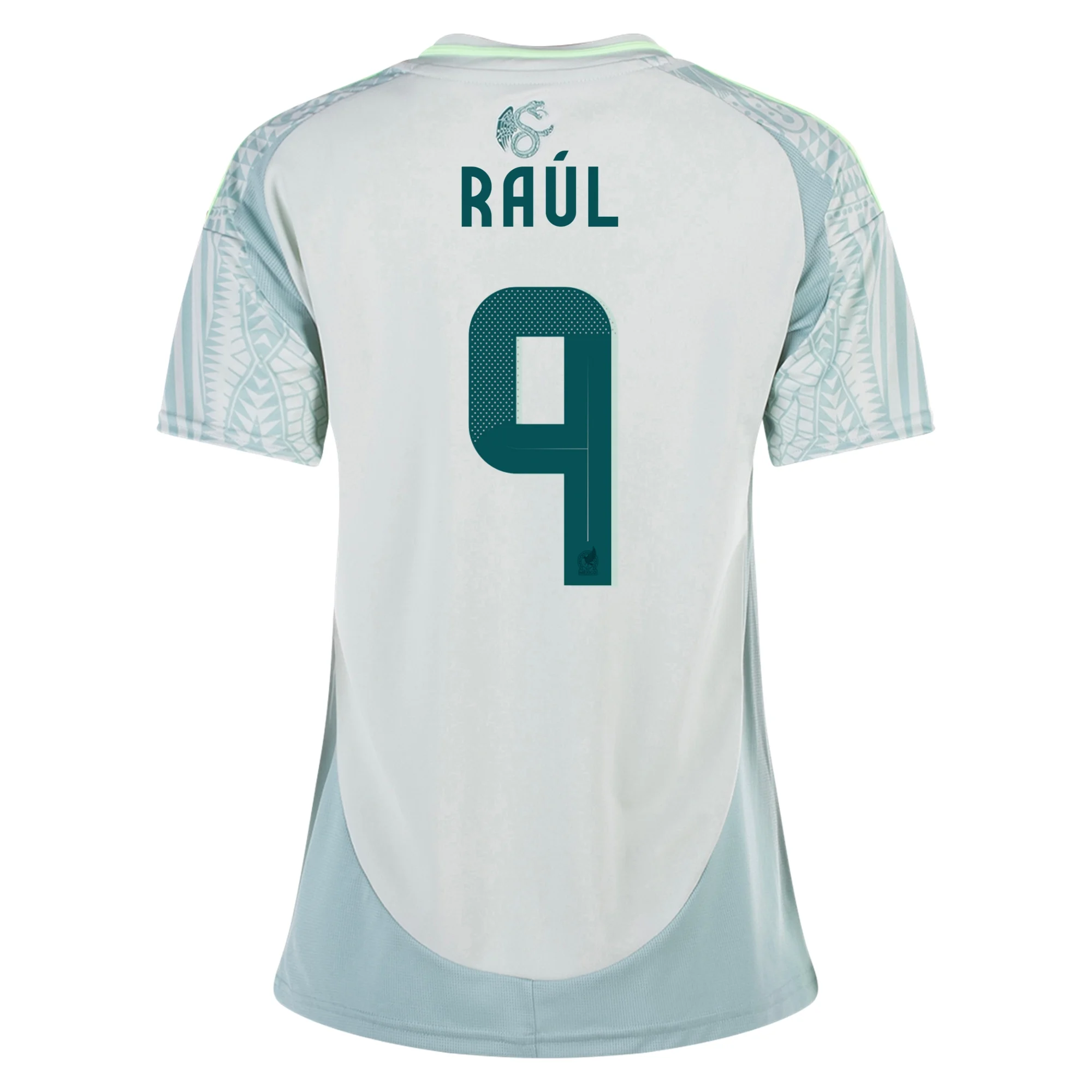 adidas Womens Mexico Raúl Jiménez Away Jersey 24/25 (Linen Green)