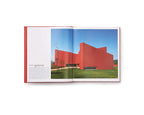 Red Architecture In Monochrome
