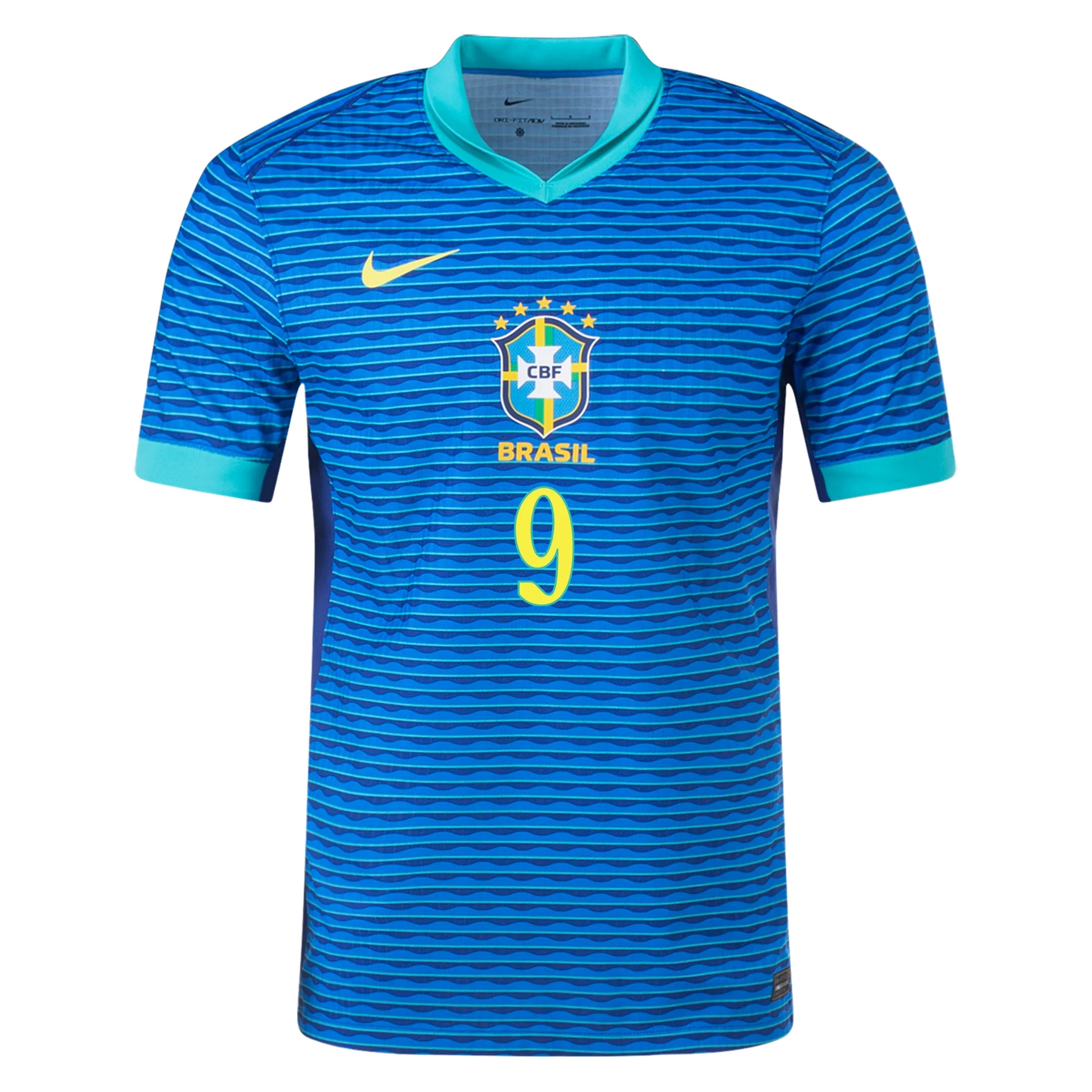Nike Brazil Authentic Richarlison Away Jersey 24/25 Soar/Dynamic Yellow)