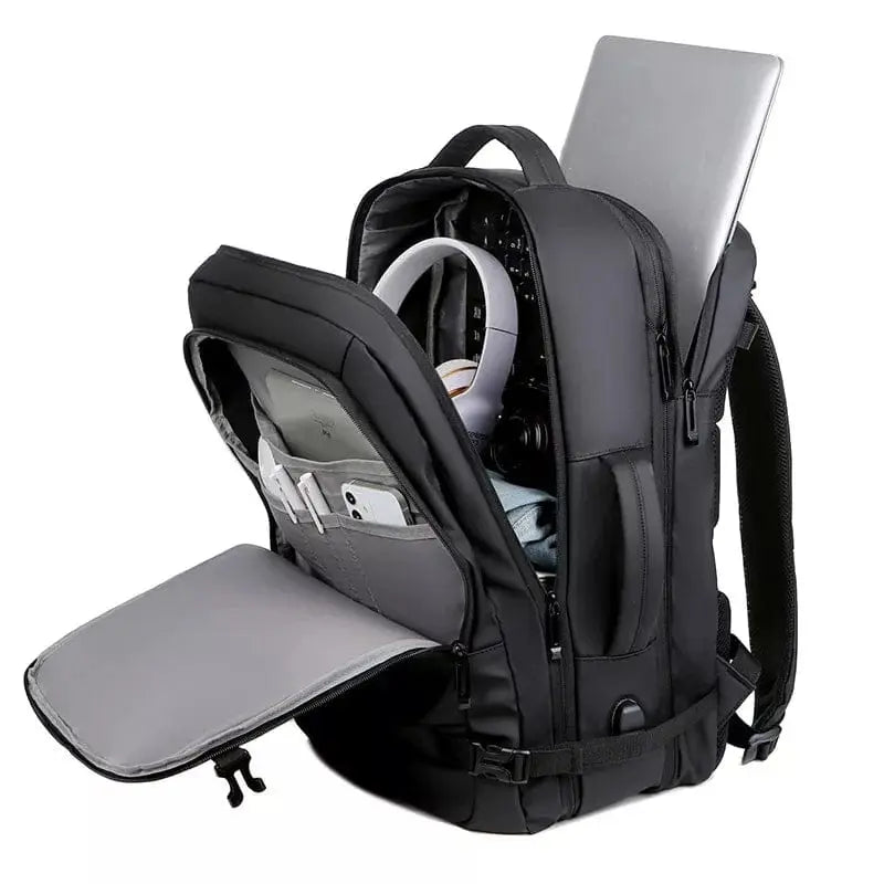🧳 Sac à dos de voyage 17 pouces avec port USB – Taille cabine Ryanair