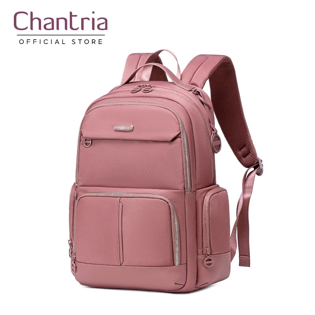 Sac à dos femme Chantria rose nostalgique - léger 14L bureau voyage