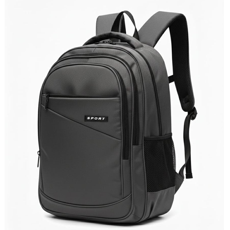 Sac à dos homme multi compartiments avec poche frontale zippée