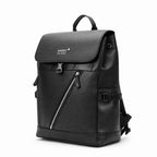Sac à dos MB & PR Semi Leather | Sac élégant pour travail, voyage & PC