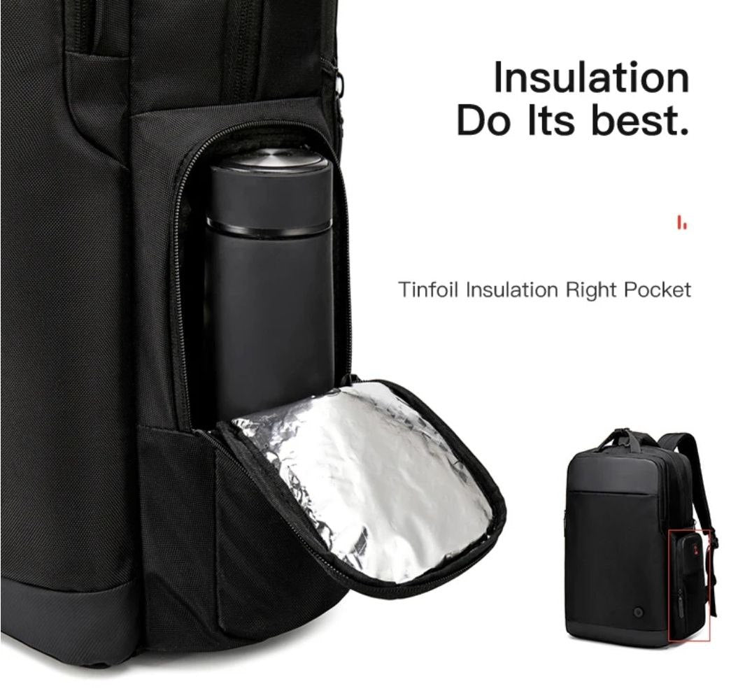 Sac à Dos Extensible 38L pour PC 17.3" Antivol – Business & Voyage Imperméable Golden Wolf