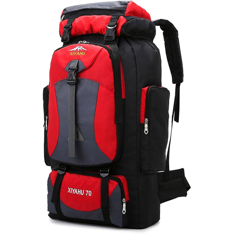 Sac à dos randonnée 70L XIYAHU vert imperméable grande capacité homme femme