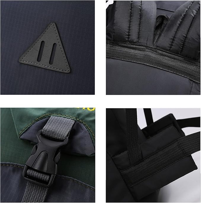 Sac à Dos Randonnée 70L Imperméable – Grande Capacité Homme Femme – Camping Trekking Voyage Léger