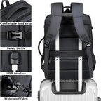 🧳 Sac à dos de voyage 17 pouces avec port USB – Taille cabine Ryanair