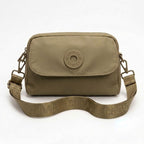 sac bandoulière femme double zip nylon imperméable Chibao