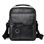 Sac bandoulière homme avec intérieur organisé et compartiment iPad