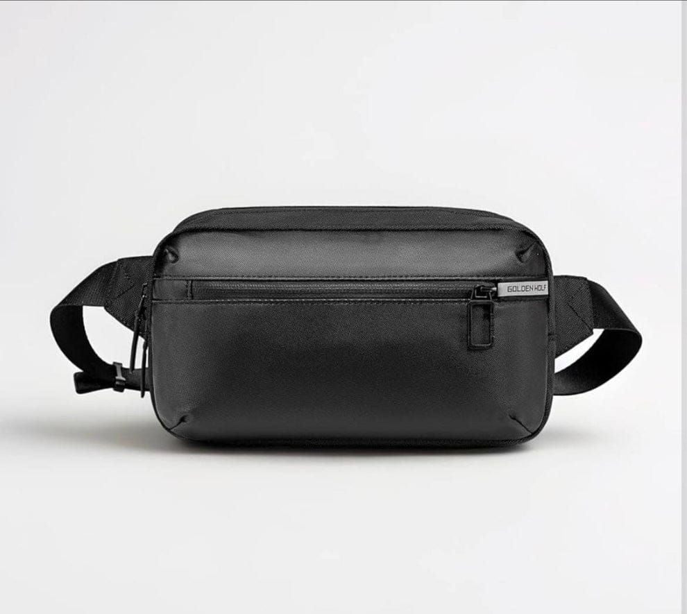 Sac Bandoulière Homme Léger et Compact – Sac Poitrine Imperméable Multi-Poches pour Voyage & Quotidien