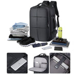 Sac à Dos Business Imperméable avec Port USB – Extensible & Cabine Avion