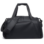Sac de Sport Voyage Imperméable avec Compartiment Chaussures – Grande Capacité Noir 50cm