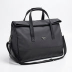 Sac de Voyage Femme Grande Capacité – Duffel Bag Élégant Nylon & Cuir | Sac Cabine 53cm | Livraison Maroc