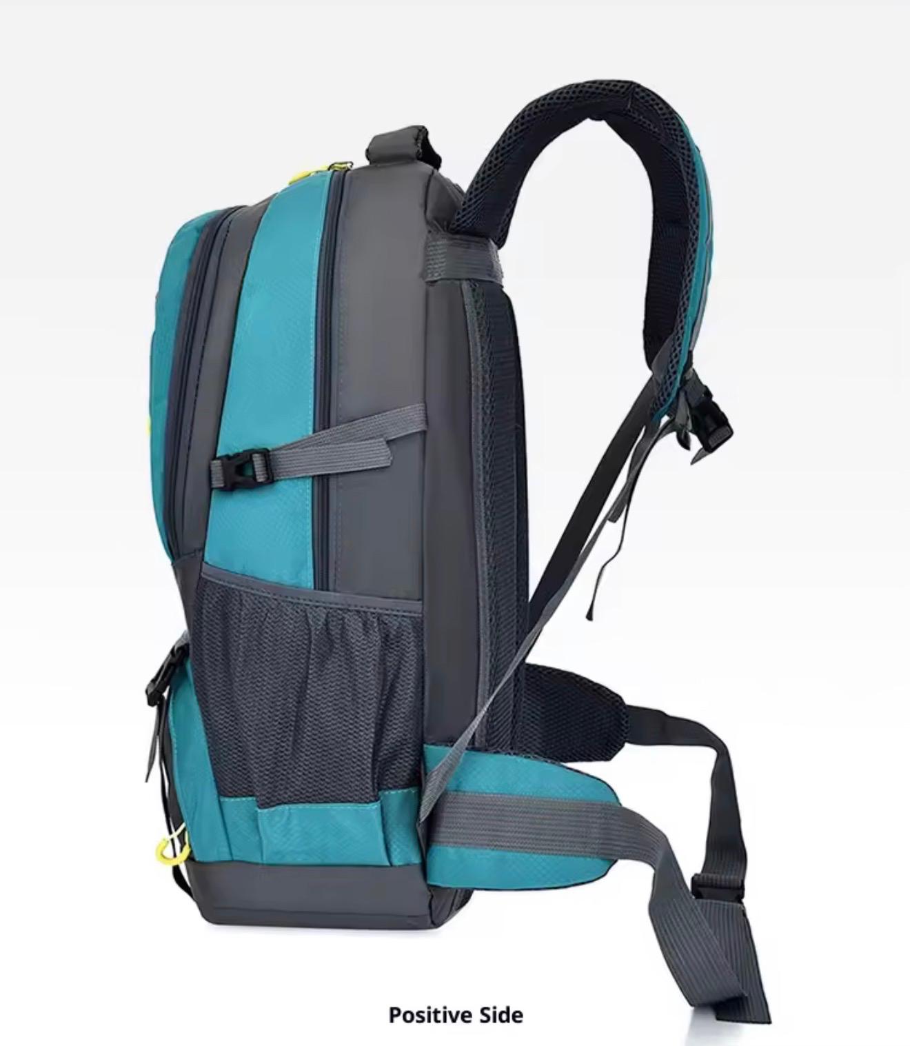 Sac à dos de randonnée 60L grande capacité imperméable multifonction pour randonnée, camping et voyage