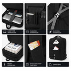 Sac à Dos Cabine Ryanair Maroc – 40x30x19 cm Bagage Gratuit Approuvé
