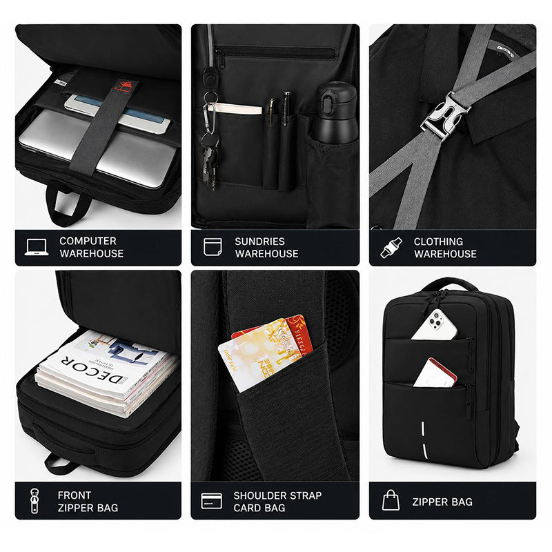 Sac à Dos Cabine Ryanair Maroc – 40x30x19 cm Bagage Gratuit Approuvé