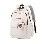 🎒 Cartable Scolaire Kawaii Grande Capacité – Pour Étudiantes, Lycéennes, Collégiennes