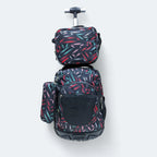 Cartable 3 pièces à roulettes – Design moderne et fonctionnel
