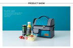 Sac Repas Isotherme Portable | Lunch Bag Étanche pour Aliments Chauds ou Froids | Sac Food de Pique-Nique & Bureau