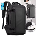 Sac à Dos de Voyage Multifonction – Compartiment Chaussures & USB – Cabine Avion