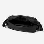 Sac Bandoulière Imperméable Unisexe – Sacoche Crossbody Oxford Multicompartiments Noir