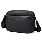 Sac Bandoulière Imperméable Unisexe – Sacoche Crossbody Oxford Multicompartiments Noir