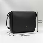 Sacoche professionnelle en cuir PU – Sac business élégant pour ordinateur portable