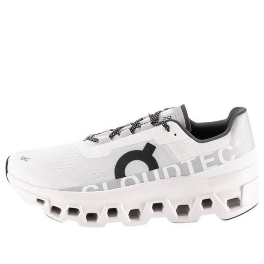 On Running Cloudmonster All White Black