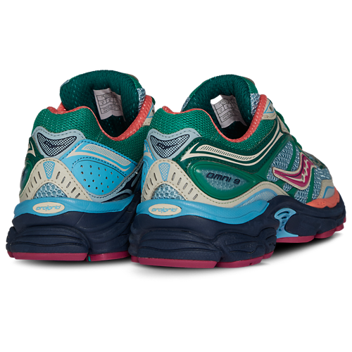 Saucony ProGrid Omni 9 Spruce Sterling Orange