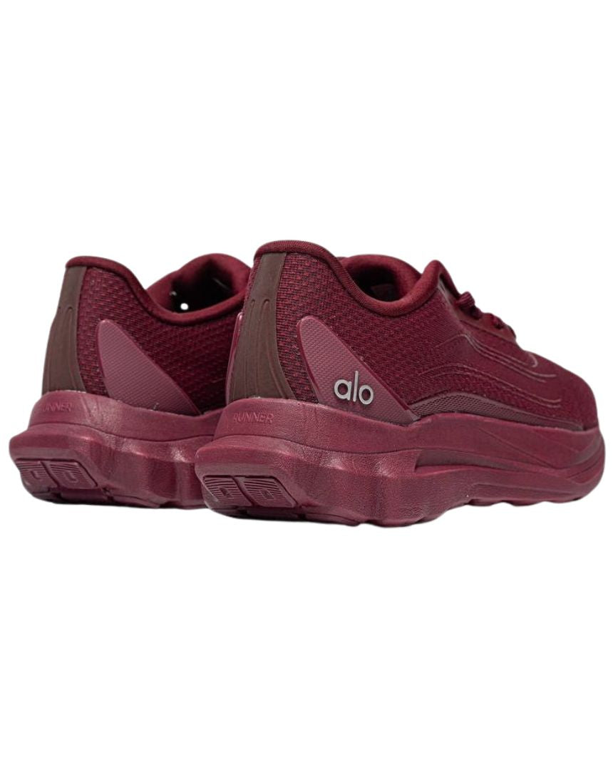 Alo Runner Sneakers Burgundy