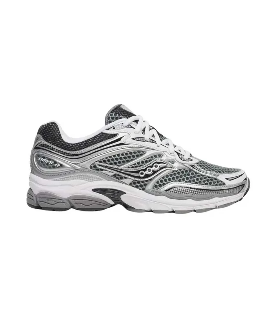 Saucony Progrid Omni 9 Grey Silver Black