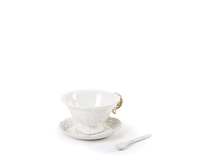 Seletti I-Wares Gold I-Tea