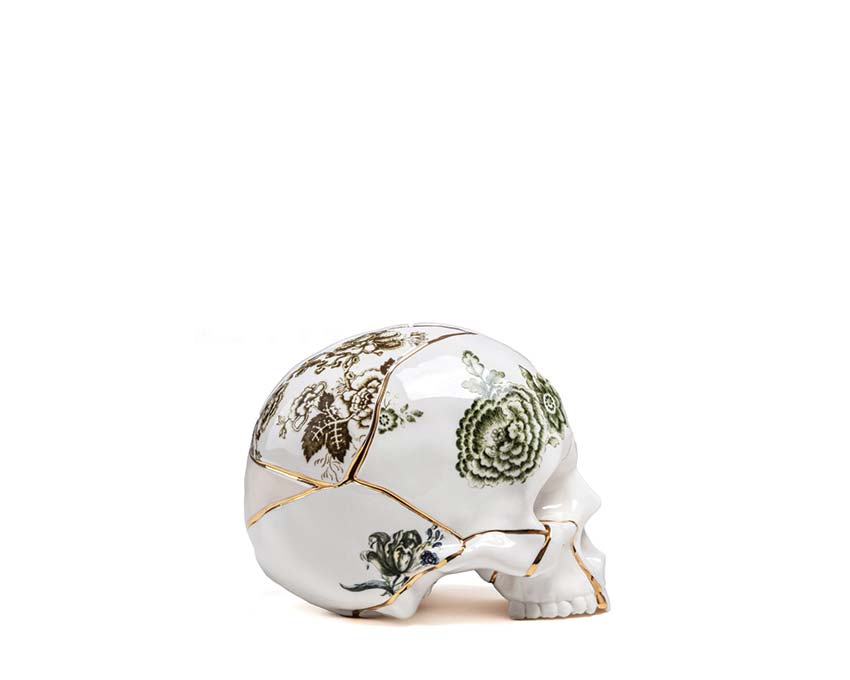 Seletti Skull Kintsugi