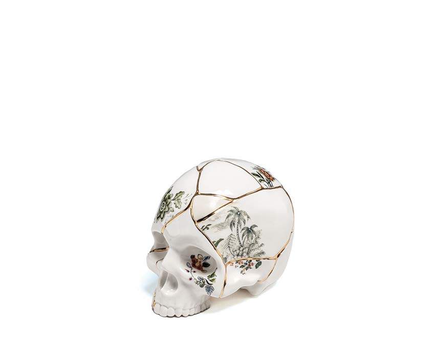 Seletti Skull Kintsugi