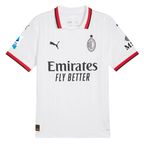 Puma AC Milan Away Jersey w/ Serie A Patch 24/25 (Puma White)