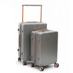 Set de valises haut de gamme rigides avec roulettes 360°, tailles cabine et soute