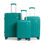 Set valises rigides vue de côté