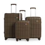 Set valises rigides vue de face