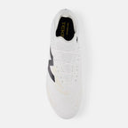 New Balance Tekela Elite Low Laced FG Firm Ground Soccer Cleats V5-White/Black/Gold