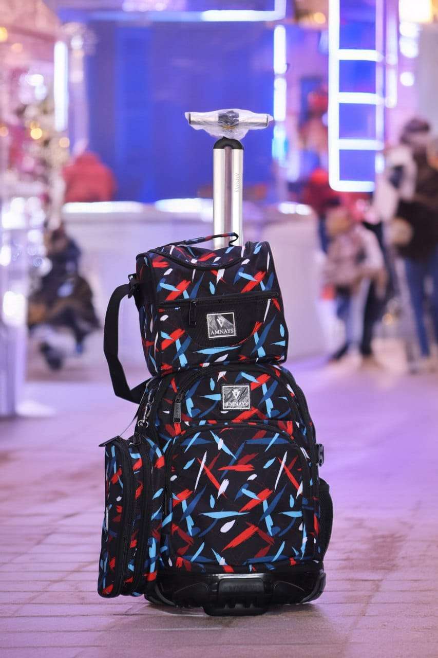 Trolley Scolaire à Roulettes – Cartable Léger & Résistant
