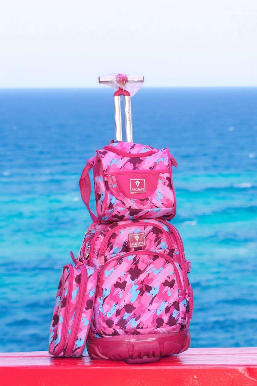 Trolley Scolaire à Roulettes – Cartable Léger & Résistant