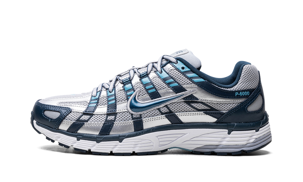 Nike P-6000 Armory Navy Flat Silver