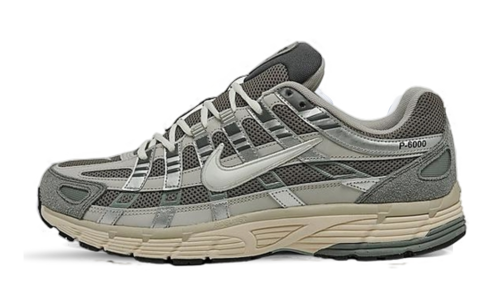 Nike P-6000 Premium Casual Shoes Grey