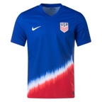 Nike United States Match Authentic Away Jersey 24/25 (Old Royal/Sport Red/White)