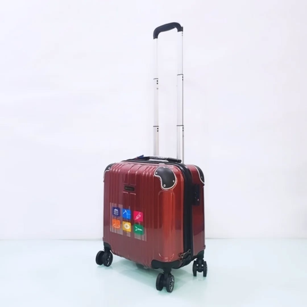 Valise Cabine  en Polycarbonate – Ultra Légère, Coque Rigide, Roues Doubles 360°, Serrure TSA