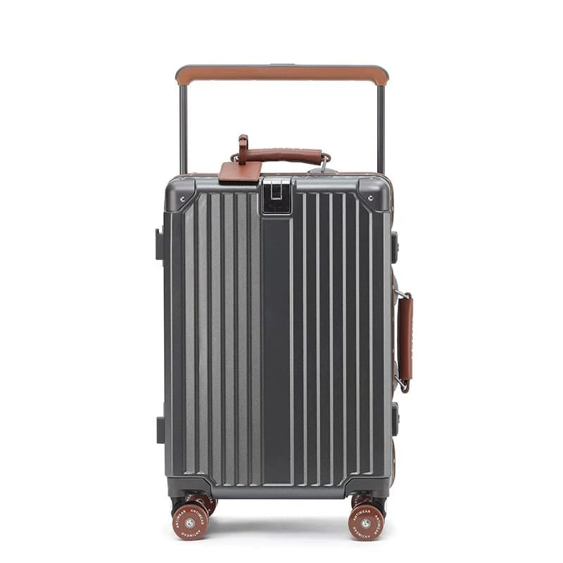 Valise Cabine 20 Pouces Premium – Cadre Aluminium, PC Antichoc, Serrure TSA & Roues 360°